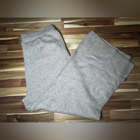 State of Day Intimates Cozy Med Taupe Knit Sweater Pants Two Piece Set Sz Lrg - Picture 4 of 15